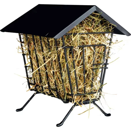 Trixie Free-Standing Hay Manger | Szabadon álló, fedeles fa szénatartó – 20 × 23 × 20 cm