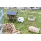 Trixie Free-Standing Hay Manger | Szabadon álló, fedeles fa szénatartó – 20 × 23 × 20 cm