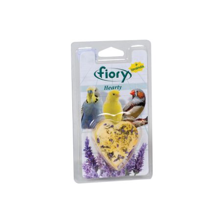 Fiory | Hearty for small birds | Kiegészítő szív alakú eleség, Egzotikus madaraknak - 45 g