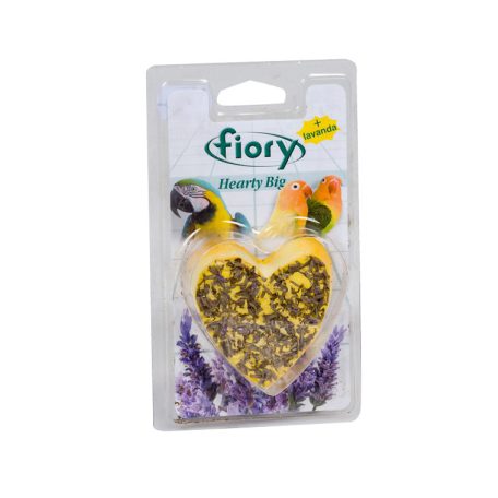 Fiory | Hearty BIG for big birds | Kiegészítő szív alakú eleség, Egzotikus madaraknak/Papagájoknak - 100 g