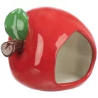 Trixie Ceramic House apple | Kerámia ház (alma formájú) egerek és hörcsögök részére - 13x10x10 cm