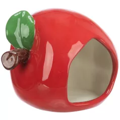   Trixie Ceramic House apple | Kerámia ház (alma formájú) egerek és hörcsögök részére - 13x10x10 cm