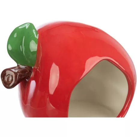 Trixie Ceramic House apple | Kerámia ház (alma formájú) egerek és hörcsögök részére - 13x10x10 cm