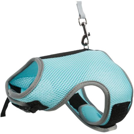 Trixie Soft | Hám és póráz szett (vegyes színek) nagyméretű nyulak részére - 25-40 cm