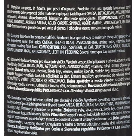 Haquoss | Base Flake | Teljes értékű lemezes, akváriumi haltáp - 250 ml