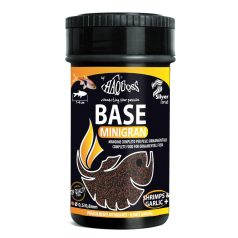   Haquoss | Base Minigran | Teljes értékű mikroszemcsés, akváriumi haltáp - 100 ml