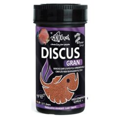   Haquoss | DISCUS GRAN GOURMET | Teljes értékű granulált, Diszkosz táp - 250 ml / 137 g