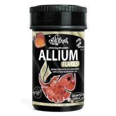   Haquoss | Allium Flakes | Teljes értékű lemezes, fokhagymás diszkosz haltáp - 100 ml