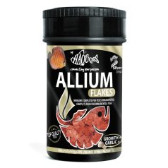   Haquoss | ALLIUM FLAKES | Teljes értékű lemezes, fokhagymás diszkosz haltáp - 100 ml / 16 g