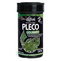   Haquoss |  PLECO GOURMET | Teljes értékű algapellet, mindenevő fenéken élő haltáp - 250 ml / 85 g