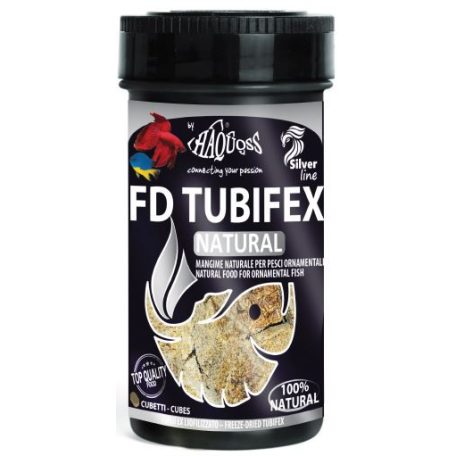 Haquoss | FD TUBIFEX | Kiegészítő Tubifex, tengeri és édesvízi haltáp - 100 ml / 10 g