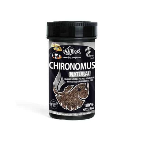 Haquoss | CHIRONOMUS | liofilizált tédesvízi és tengeri haltáp - 250 ml / 18 g