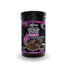   Haquoss | Cichlid Sticks Gourmet | Teljes értékű pellet sügerek számára - 250 ml