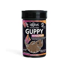   Haquoss | GUPPY MINI GRAN | Teljes értékű,  mini granulált Guppi táp - 100 ml / 52 g