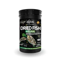   Haquoss | Dried Fish | Napon szárított folyami halak vízi teknősöknek - 1000 ml