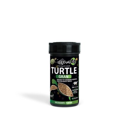 Haquoss | TURTLE GRAN| Prémium úszó granulált teknős táp  - 250 ml