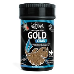   Haquoss | GOLD PEARLS | Teljes értékű granulált, trópusi haltáp - 1000 ml / 500 g