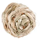 Trixie Grass Ball | Természetes fonott fűlabda csörgővel rágcsálóknak – Ø 6 cm