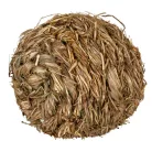 Trixie Grass Ball | Természetes fonott fűlabda csörgővel rágcsálóknak – Ø 6 cm