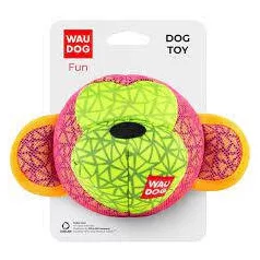   WAUDOG Fun Moonkey Toy | Játék (majom / pink) kutyák részére - 16x10 cm