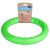 PitchDog Safe And Durable Fetch Ring For Dogs | Játék (karika,lime) kutyák részére - 20 cm