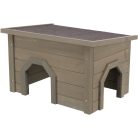 Trixie Small Animal Home | Kültéri odú (zöld/szürke) rágcsálók részére - 50x30x37 cm