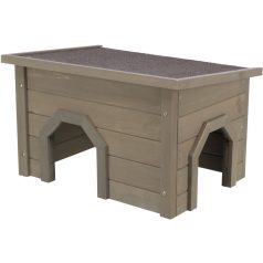   Trixie Small Animal Home | Kültéri odú (zöld/szürke) rágcsálók részére - 50x30x37 cm