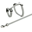 Trixie hám és póráz szett | Gyorscsattal (vegyes színek) nyulak részére - 25-44 cm / 10 mm