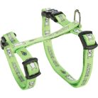 Trixie Small Hám és póráz szett | Gyorscsattal (mintás,vegyes színek) törpe nyulak részére - 20-33cm/8 mm