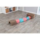 Trixie Playing Tunnel | Pamut bújócső nyulak részére - 18x130 cm