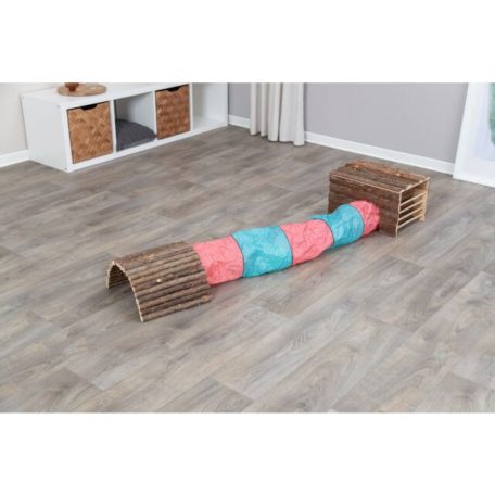 Trixie Playing Tunnel | Pamut bújócső nyulak részére - 18x130 cm