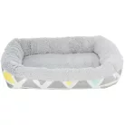 Trixie Cuddly Bed Sunny | Fekhely (szürke, színes) tengerimalac és nyulak részére - 30x6x22 cm