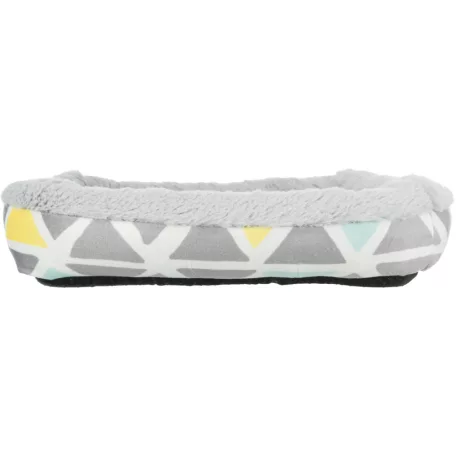 Trixie Cuddly Bed Sunny | Fekhely (szürke, színes) tengerimalac és nyulak részére - 30x6x22 cm