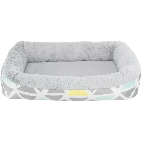 Trixie Cuddly Bed Sunny | Fekhely (szürke, színes) nyulak részére - 38x7x25 cm