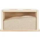 Trixie Sand Bath | Tartódoboz fürdető homokhoz csincsillák részére - 22x12x12 cm