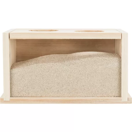 Trixie Sand Bath | Tartódoboz fürdető homokhoz csincsillák részére - 22x12x12 cm