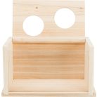 Trixie | Sand Bath with platform - homok fürdető hörcsögnek/futóegereknek, (fa) - 28x15x15cm