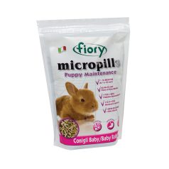   Fiory | Micropills Puppy Maintenance (rabbits) | Teljes értékű eledel, bébi törpenyulak számára - 850 g