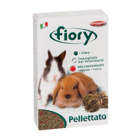 Fiory | Pellet for Dwarf Rabbits and Guinea-Pigs | Teljes értékű pellet, törpe nyúlak számára - 850 g