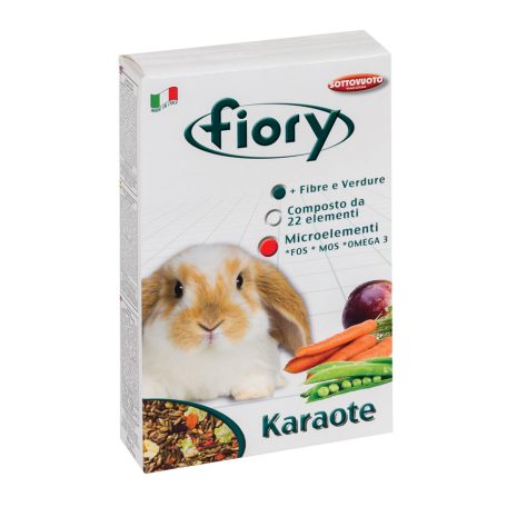 Fiory | Karaote (Mixture for Dwarf Rabbits) | Prémium keverék, törpenyúl eledel - 850 g