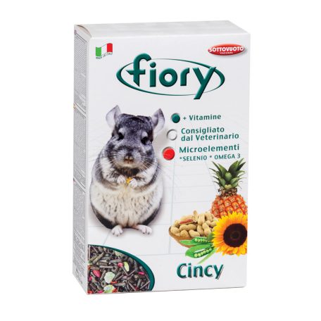 Fiory | Cincy (Mixture for Chinchillas) | Teljes értékű keverék, csincsilla eledel - 800 g