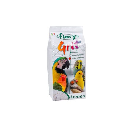 Fiory | Sea Grit LEMON aroma | Tengeri grit, citrom illatú papagáj alom - 1 Kg