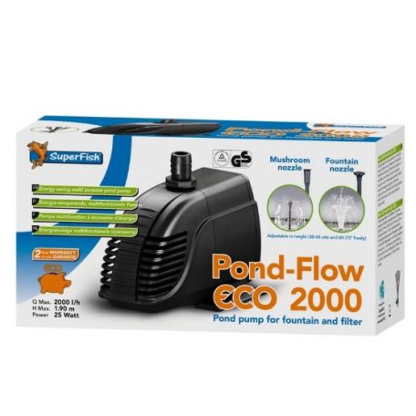 SuperFish | POND FLOW ECO | Energiatakarékos tószivattyú - 2000