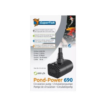 SuperFish | PONDPOWER | Keringető szivattyú - 690