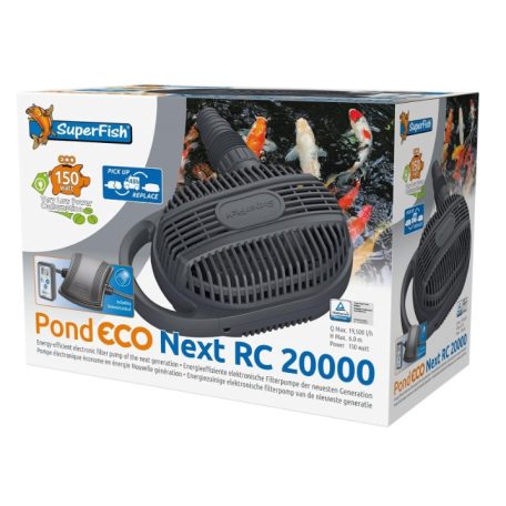 SuperFish | POND ECO NEXT | Energiatakarékos, szűrőtápláló és szivattyú - 5000-22W