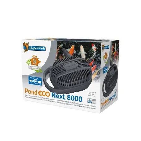 SuperFish | POND ECO NEXT | Energiatakarékos, szűrűtápláló és szivattyú - 8000-36W