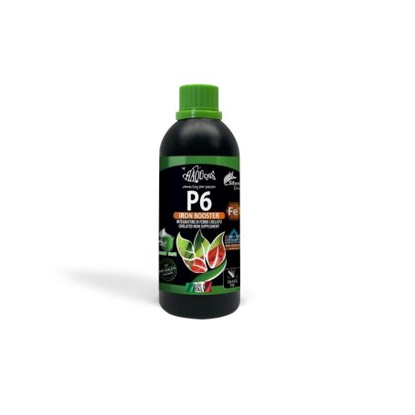 Haquoss | P6 - IRON BOOSTER | Vas alapú folyékony növénytáp - 250 ml