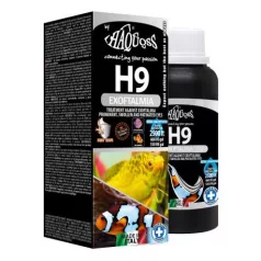   Haquoss | H9 Exoftalmina |  Folyékony készítmény exoftalmia kezelésére édesvízi és tengeri díszhalaknál – 100 ml