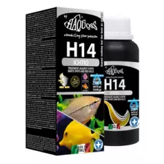  Haquoss | H14 Ichtio | Folyékony készítmény Ichthyophthirius multifiliis ellen édesvízi és tengeri díszhalaknál – 100 ml