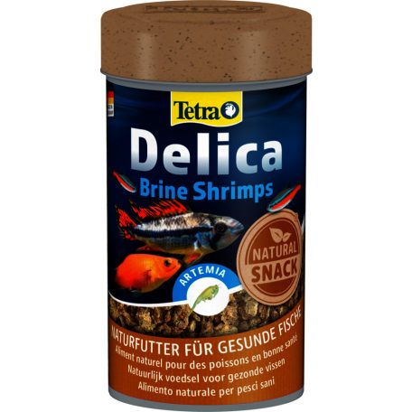 Tetra Delica Brine Shrimps | Prémium fagyasztva szárított sórák (Artemia) – 100 ml